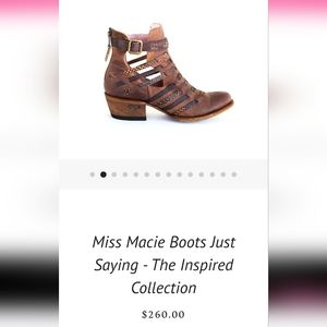 Miss Macie Western Boots Size 6.5 M